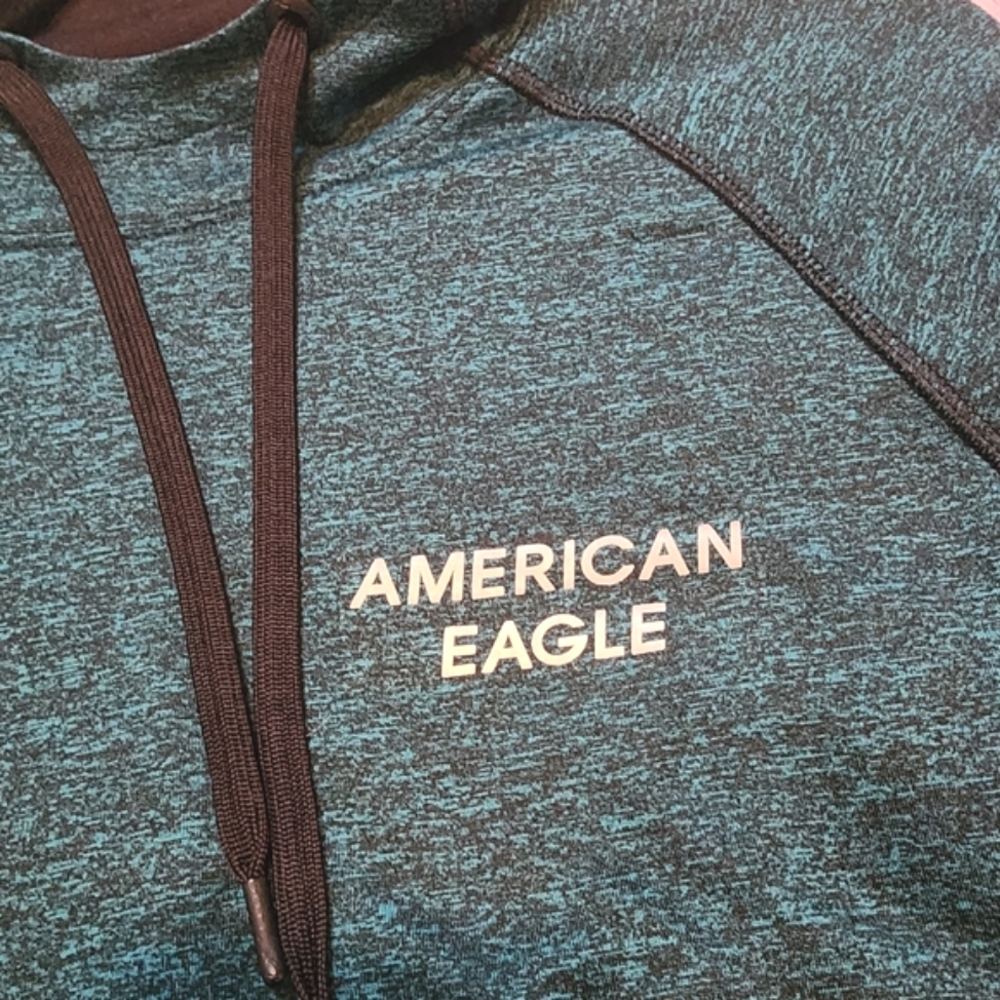 American Eagle Flex Pullover Hoodie Sweatshirt Gr… - image 4